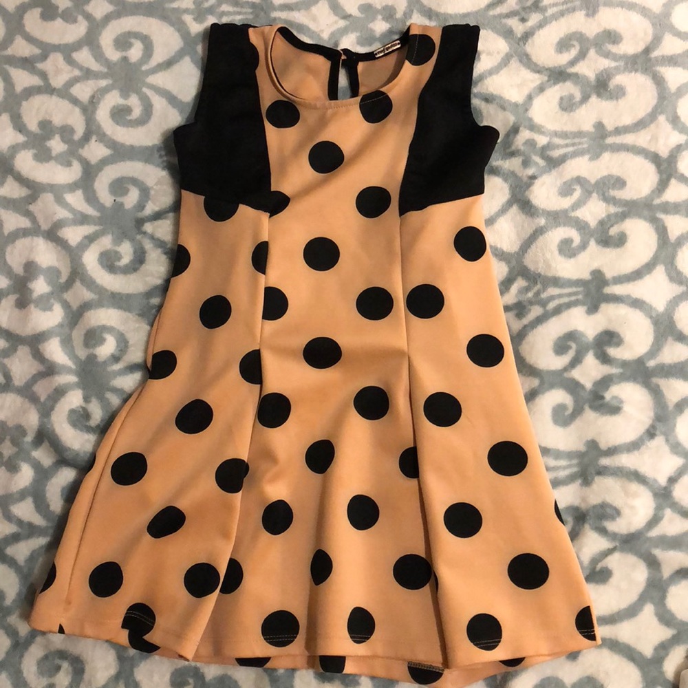 Girls polka dot dress